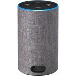 Echo (2nd Generation) - Smart speaker with Alexa and Dolby processing - Heather Gray Fabric