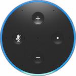 Echo (2nd Generation) - Smart speaker with Alexa and Dolby processing - Heather Gray Fabric