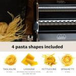 Marcato Atlas+ Fresh Pasta Machine with 4 Sizes