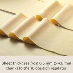 Marcato Atlas+ Fresh Pasta Machine with 4 Sizes