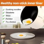 Mini Electric Hot Pot and Noodle Cooker