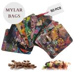 100 Mylar Reclosable Foil Ziplock Storage Bags