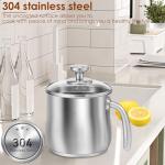 Stainless Steel 2L Saucepan with Pour Spout