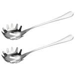 Stainless Steel Spaghetti Forks and Serving Spoons