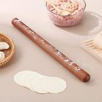 Kyraton 40cm Wooden Rolling Pin for Baking
