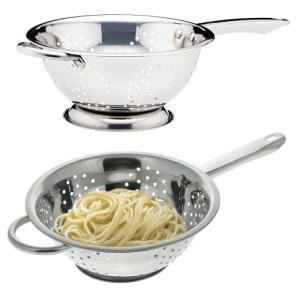 Stainless Steel Colander with Long Handle 20Cm