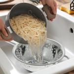 Stainless Steel Colander with Long Handle 20Cm