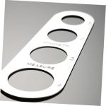 Stainless Steel Spaghetti Measuring Ruler - 2pcs Set