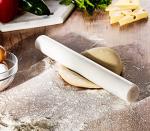White Marble Rolling Pin for Baking & Dough