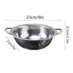 MeiyiZheng Stainless Steel Colander with Handles