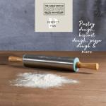 Great British Bake Off Rolling Pin - Duck Egg Blue
