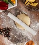 White Marble Rolling Pin for Baking & Dough
