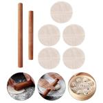 Cabilock Wooden Rolling Pin for Easy Dough Rolling