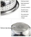 MeiyiZheng Stainless Steel Colander with Handles