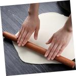 VICASKY Wooden Dough Roller Set with Steamer Mats