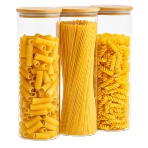 Large Airtight Glass Storage Jars for Pasta