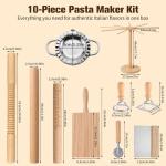 10 Piece Pasta Tool Set for Homemade Pasta