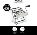KitchenCraft Manual Pasta Maker with 9 Thickness Settings