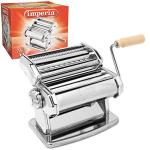 Imperia Double Cutter Pasta Machine with Wooden Handle