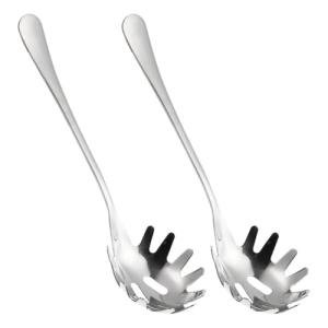 Stainless Steel Pasta Spoon Set with Teeth
