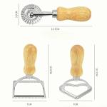 Ravioli Cutter and Dumpling Press with Embossing