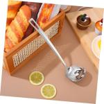 Stainless Steel Strainer Ladle with Ergonomic Handle