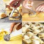 Ravioli Cutter and Dumpling Press with Embossing