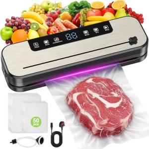 SHINER 6-in-1 Vacuum Sealer with Cutter