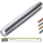 Berglander Matte Stainless Steel Rolling Pin for Baking