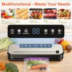 SHINER 6-in-1 Vacuum Sealer with Cutter