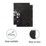 WACCOMT 100 Mylar Heat Seal Bags for Storage