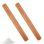 Wooden Rolling Pins Set for Baking and Dough