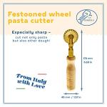 La Gondola Homemade Pasta Cutter Wheel – Italian Tool