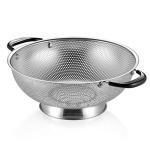 5-Quart Stainless Steel Colander with Easy Grip