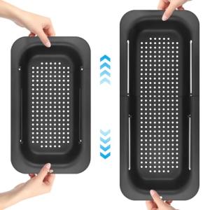 Extendable Sink Strainer and Colander Basket
