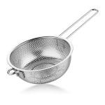 Steel Colander with Long Handles and Deep Base