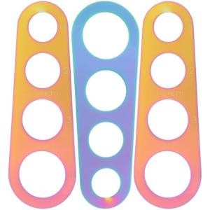 Shineofi 3-Piece Stainless Steel Spaghetti Measuring Tool