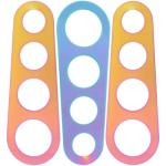 Shineofi 3-Piece Stainless Steel Spaghetti Measuring Tool