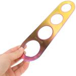 Lurrose 3-Piece Stainless Steel Pasta Measuring Tool