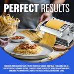 Stainless Steel Manual Pasta Maker with Cutters