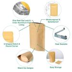 Re-usable Foil-Lined Stand-Up Food Bags 10-Pack