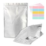 50 Pack stand-up Mylar bags for food storage