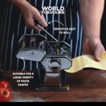 KitchenCraft Manual Pasta Maker with 9 Thickness Settings