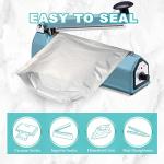 50 Pack stand-up Mylar bags for food storage