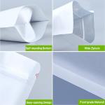 50 Pcs Resealable Mylar Food Storage Bags