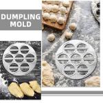 2-Pack Aluminum Dumpling Mold Set for Pasta