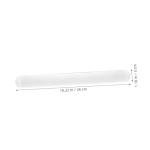 Nonstick Clear Rolling Pin for Baking and Dough