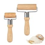 RoxNvm Wooden Rolling Pin Set for Dough