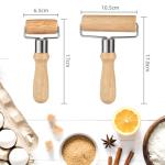 RoxNvm Wooden Rolling Pin Set for Dough