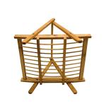 Foldable Wooden Pasta Drying Rack and Storage Stand